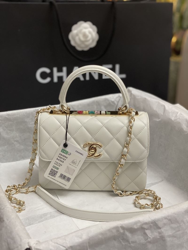 Ch**el top handle bags